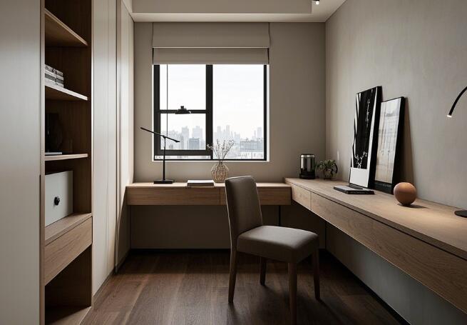 小戶型住宅中，如何巧妙打造一個實用的書房